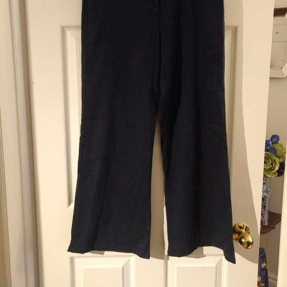 Black Theory  Linen Blend Pants - Picture 3 of 3